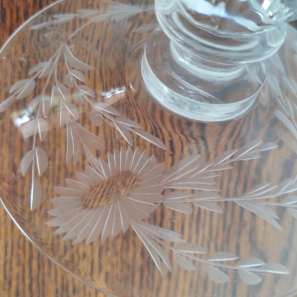 Double Light glass candle stick holder by Heisey - Picture 4 of 5